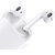 i12 tws Stereo Earbuds for Super Sound p33 Bluetooth Headset Bluetooth Headset  (White, True Wireless)