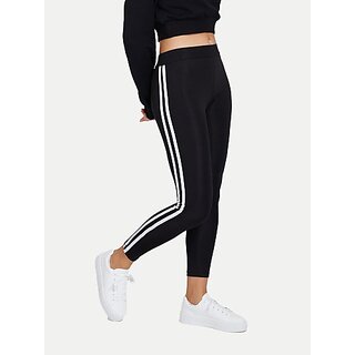 Rad Prix Western Wear Legging (Black, Striped)