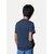 Radprix Boys Printed Pure Cotton T Shirt (Dark Blue, Pack Of 1)