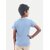 Radprix Boys Printed Pure Cotton T Shirt (Blue, Pack Of 1)