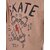 Radprix Boys Typography, Graphic Print Pure Cotton T Shirt (Brown, Pack Of 1)