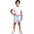 Radprix Girls Solid Pure Cotton T Shirt (White, Pack Of 1)