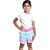 Radprix Girls Solid Pure Cotton T Shirt (White, Pack Of 1)