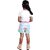 Radprix Girls Solid Pure Cotton T Shirt (White, Pack Of 1)