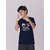 Radprix Boys Graphic Print Pure Cotton T Shirt (Dark Blue, Pack Of 1)