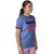 Radprix Girls Typography Cotton Blend T Shirt (Blue, Pack Of 1)