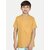 Radprix Boys Solid Pure Cotton T Shirt (Yellow, Pack Of 1)