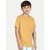 Radprix Boys Solid Pure Cotton T Shirt (Yellow, Pack Of 1)