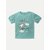 Radprix Girls Graphic Print Polycotton T Shirt (Green, Pack Of 1)