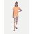 Radprix Girls Solid Pure Cotton T Shirt (Orange, Pack Of 1)