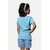 Radprix Girls Printed Pure Cotton T Shirt (Blue, Pack Of 1)