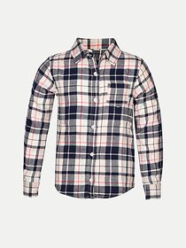 Radprix Boys Checkered Casual Multicolor Shirt