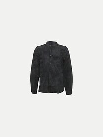 Radprix Boys Striped Casual Black Shirt