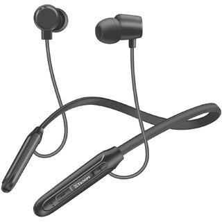                       TP TROOPS In-Ear Bluetooth 5.0 Neckband with Mic, Hi-Fi Stereo Sound Neckband,35Hrs Playtime                                              