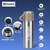TP TROOPS Coffee Thermos Stainless Steel Vacuum Flask with 3 Steel Cup, 500ml/16.9oz Insulated Bottle