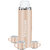 TP TROOPS Coffee Thermos Stainless Steel Vacuum Flask with 3 Steel Cup, 500ml/16.9oz Insulated Bottle