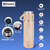 TP TROOPS Coffee Thermos Stainless Steel Vacuum Flask with 3 Steel Cup, 500ml/16.9oz Insulated Bottle
