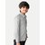 Radprix Boys Solid Casual Grey Shirt