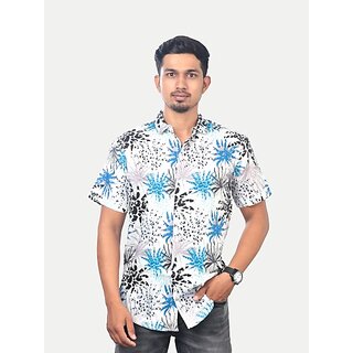                       Radprix Men Printed Casual Multicolor Shirt                                              