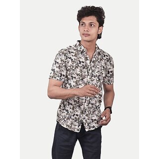                       Radprix Men Printed Casual Multicolor Shirt                                              