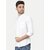 Radprix Men Solid Casual White Shirt