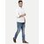 Radprix Men Solid Casual White Shirt