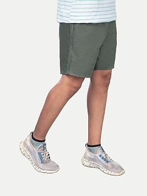 Radprix Solid Men Dark Grey Casual Shorts
