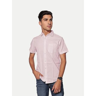                       Radprix Men Solid Casual White Shirt                                              