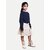 Radprix Solid Girls Straight Beige Skirt