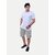 Radprix Solid Men Grey Casual Shorts