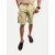 Radprix Solid Men Beige Casual Shorts