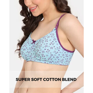Ashleyandalvis Purple Non-Padded Everyday Bra