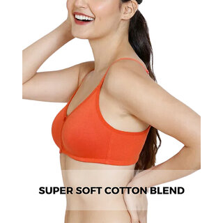 Ashleyandalvis Orange Non-Padded Everyday Bra