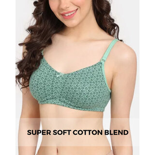 Ashleyandalvis Green Non-Padded Everyday Bra