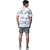 Radprix Printed Men Green Beach Shorts