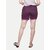 Radprix Printed Women Maroon Sports Shorts