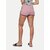 Radprix Solid Women Pink Casual Shorts