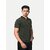 Radprix Solid Men Polo Neck Grey T-Shirt