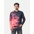Radprix Printed Men Round Neck Black, Red T-Shirt