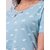 Radprix Graphic Print Women Round Neck Light Blue T-Shirt