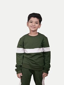 Rad Prix Full Sleeve Color Block Boys Sweatshirt