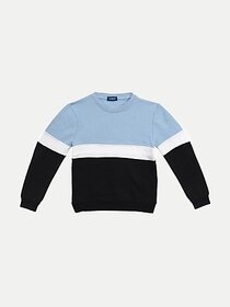 Rad Prix Full Sleeve Color Block Boys Sweatshirt