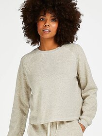 Rad Prix Full Sleeve Solid Women Sweatshirt