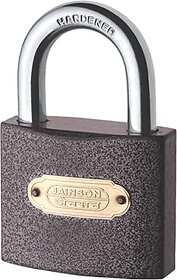 Jainson Locks Hardy Padlock (75mm) (Double Locking  Hardened Shackle) with 3 Cylindrical Keys