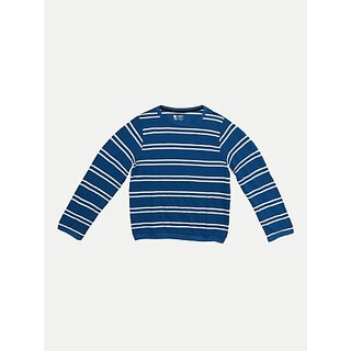                       Rad Prix Full Sleeve Striped Boys Sweatshirt                                              
