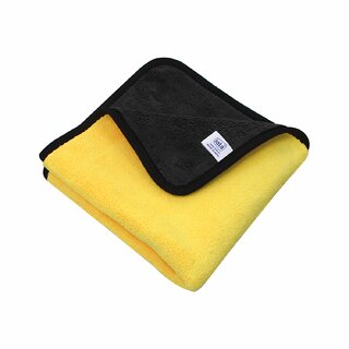                       iota Premium Microfiber Double Sided Cloth, Size 40x40 cm, 850 GSM for Cleaning Multi-Purpose                                              