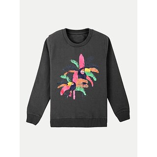                       Rad Prix Full Sleeve Printed Girls Sweatshirt                                              