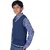 Radprix Solid V Neck Casual Boys Blue Sweater