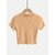 Radprix Casual Self Design Women Orange Top