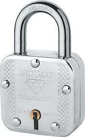 Jainson 55mm Steel Square Diamond Lock